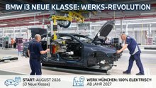 BMW i3 Neue Klasse Hightech-Produktion Werk München mit KI & Robotik (Part 2)