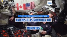 271.979 km zum Heimatplanet Erde: Artemis-II-Astronauten auf historischem Mondkurs