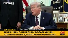 Trump'tan İran'a yeni tehdit