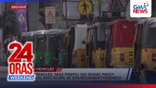 Online Exclusive - E-vehicles, mas pinipili ng ibang Pinoy dahil mas mura at environment-friendly | 24 Oras Weekend