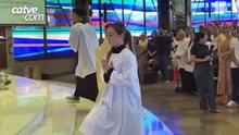 Fiéis participam da Missa de Páscoa na Catedral de Cascavel