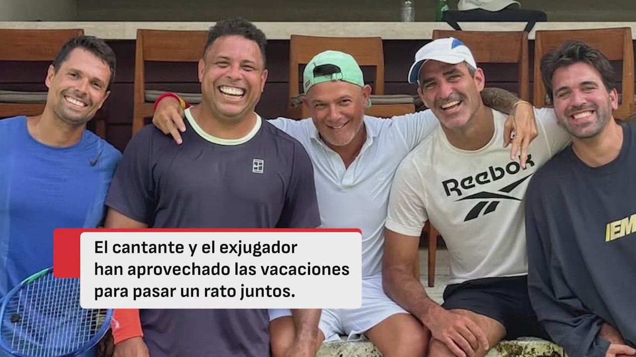 El vacile brutal de Ronaldo a Alejandro Sanz que se ha hecho viral