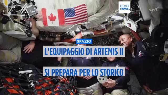 L'equipaggio di Artemis II si prepara allo storico sorvolo del lato oscuro della luna
