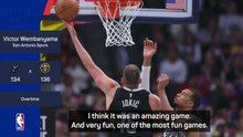 'One of the most fun games' - Wembanyama relishes Jokic clash