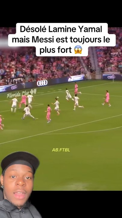 Désolé Lamine Yamal mais Messi est toujours le plus fort 😱