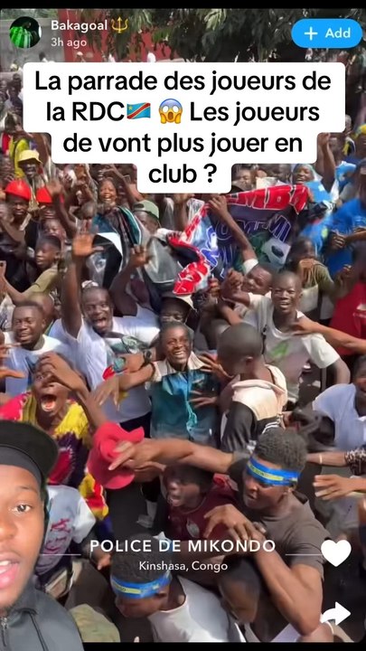 La parrade des joueurs de la RDC🇨🇩 😱 Les joueurs de vont plus jouer en club ?