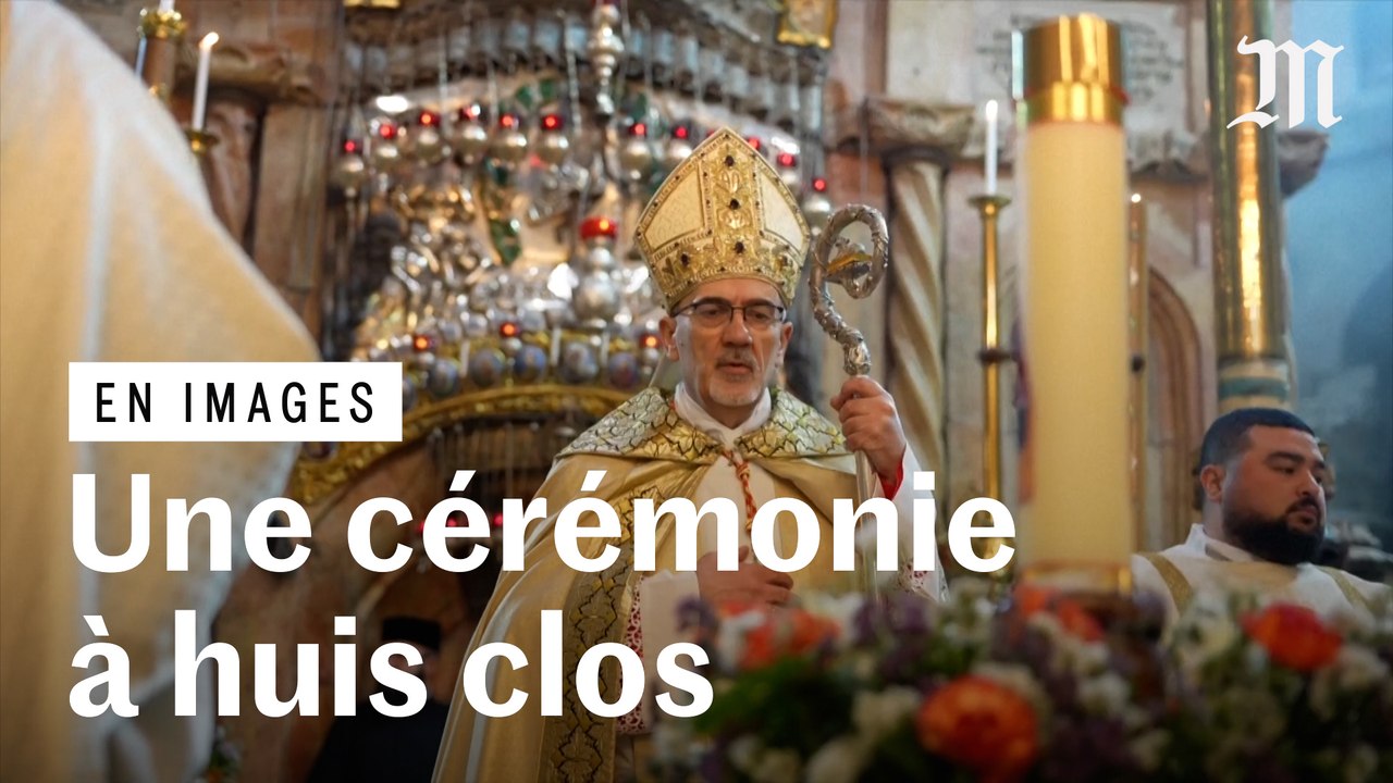 A Jérusalem, les célébrations de Pâques perturbées par la guerre