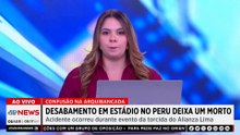 Acidente em estádio no Peru deixa um morto e dezenas de feridos