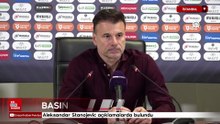 Fatih Karagümrük Teknik Direktörü Aleksandar Stanojevic açıklamalarda bulundu