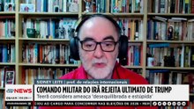 Comando militar do Irã rejeita ultimato de Trump e chama ameaça de “estúpida”