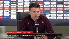 Aleksandar Stanojevic: Asla pes etmeyeceğiz