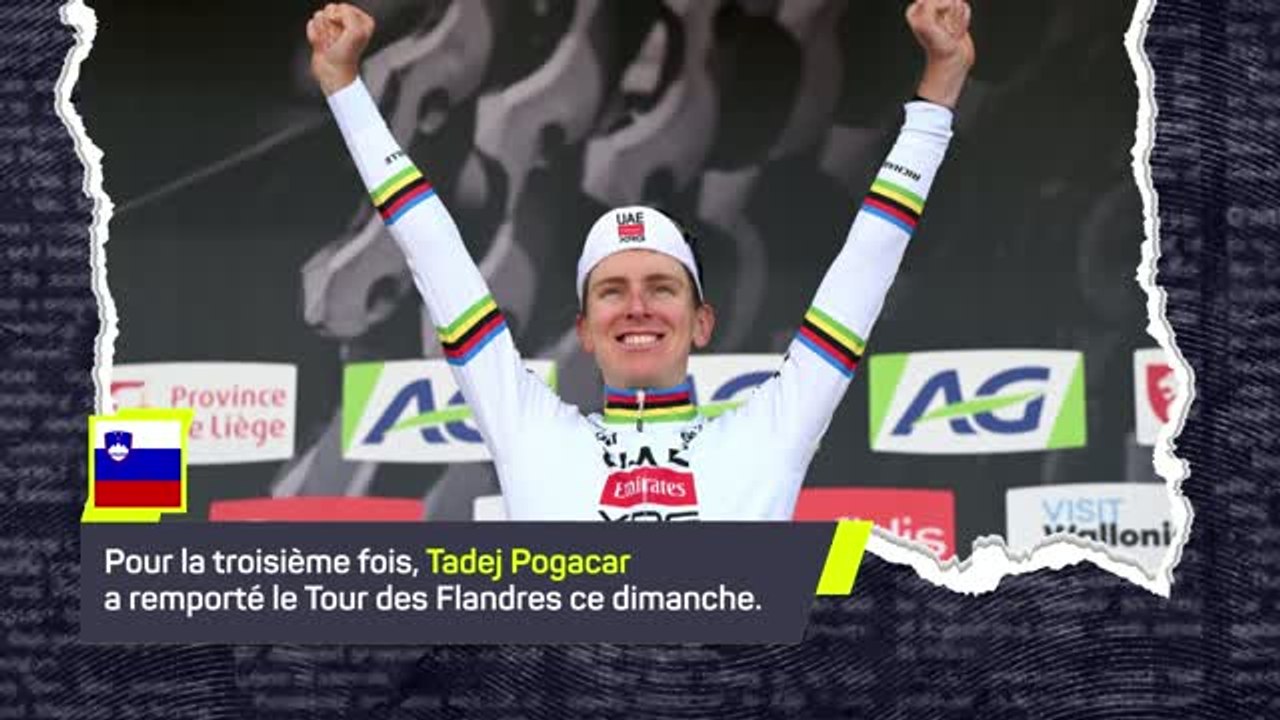 Tour des Flandres - Tadej Pocar un peu plus près des étoiles !
