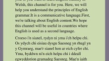 Dysgwch Saesneg yn Gymraeg(tabl cynnwys)yn eich iaith frodorol