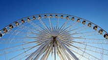 Ferris Wheel Under Blue Sky