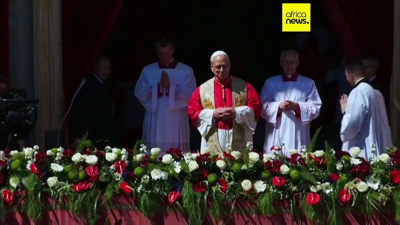 Vatican : le pape Léon XIV appelle à la paix lors de sa première messe de Pâques