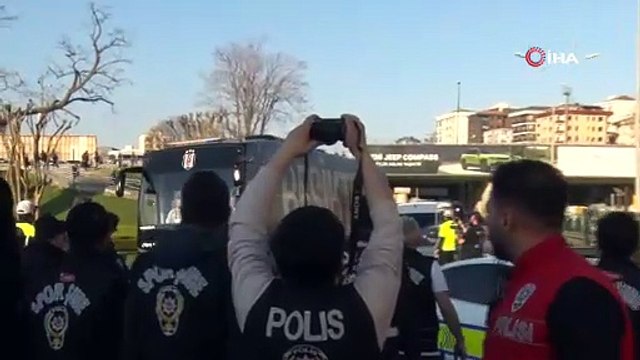 Beşiktaş, derbi için stadyuma geldi | Ajansspor | IHA