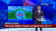 Tunjukkan Puing-Puing, Iran Klaim Tembak 2 Pesawat AS yang Cari Pilot Jet F-15