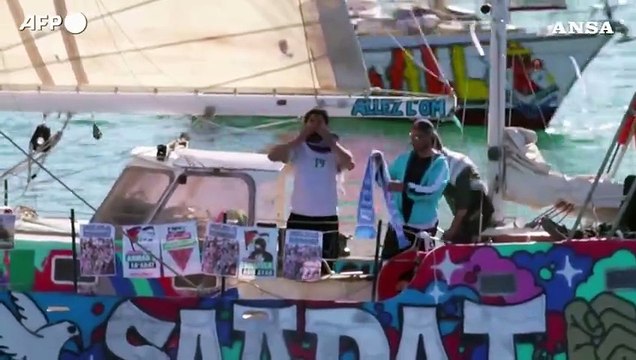 Nuova Flotilla, la partenza da Marsiglia delle imbarcazioni solidali