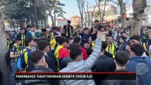 Fenerbahçe taraftarından Beşiktaş derbisine yoğun ilgi