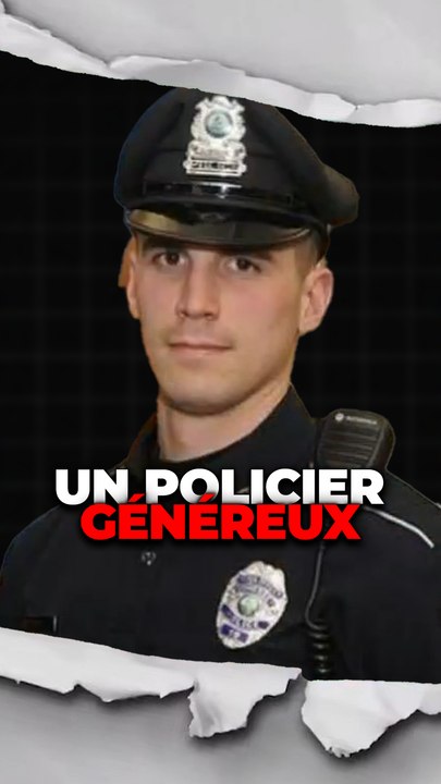 Un policier généreux