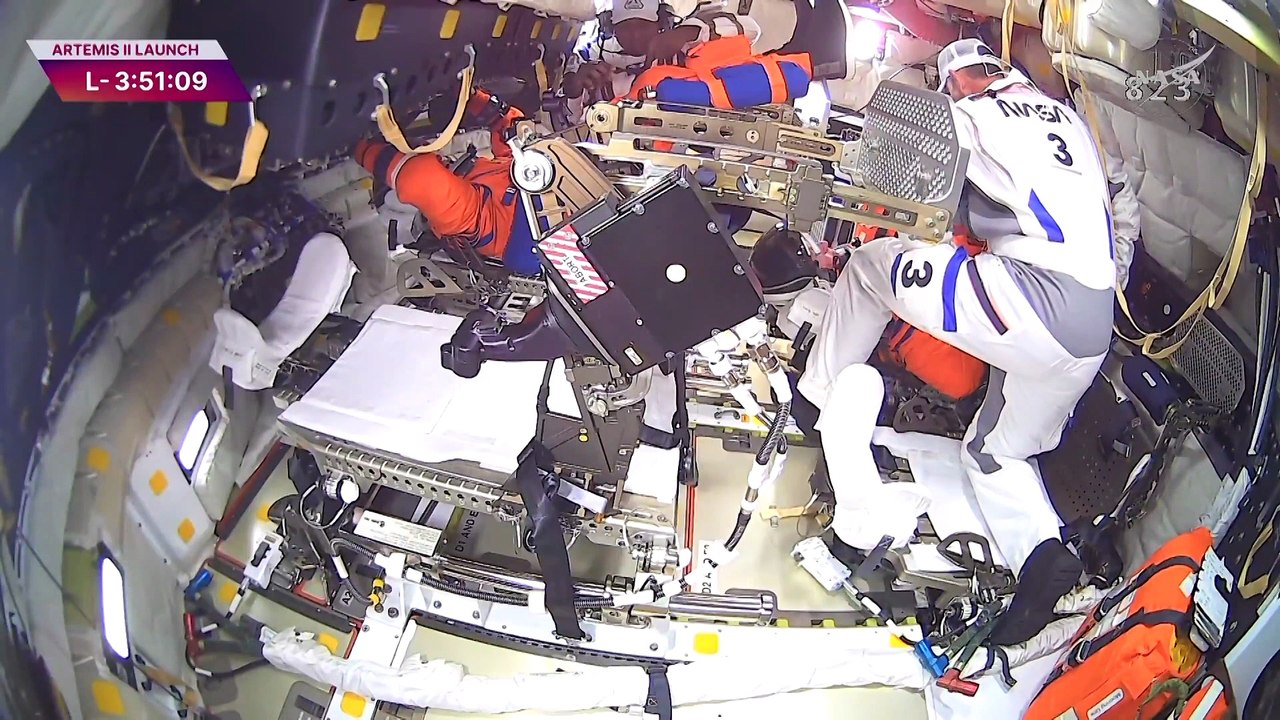 Nuevos problemas en el inodoro de la nave Orion durante la misión Artemis II