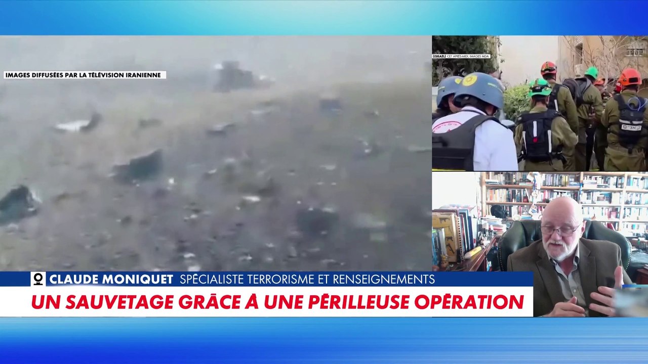 Claude Moniquet : «Le sauvetage de l'aviateur américain est une opération remarquable»
