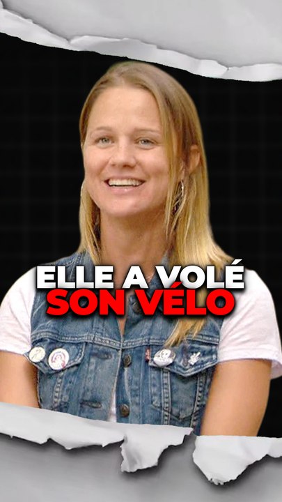 Elle a volé son vélo