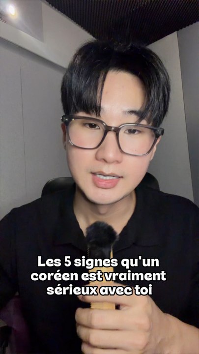 Les 5 signes qu'un coreen est serieux avec toi !