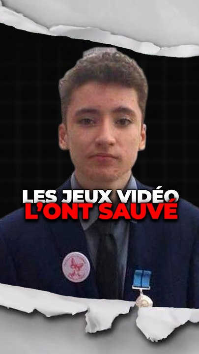 Les jeux vidéos l'ont sauvé !