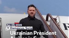Ukrainian President Arrives In Syria