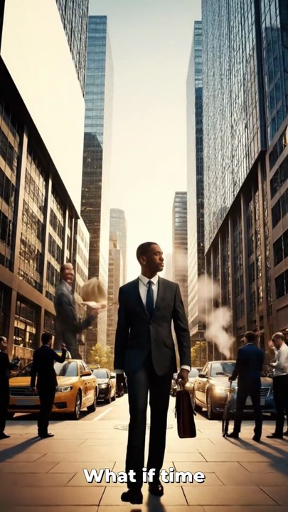 What if time suddenly stopped for everyone except you.