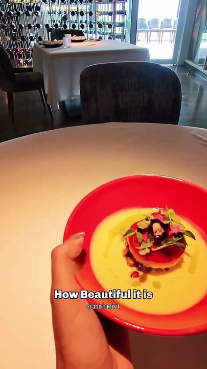 A Vegetarian Lunch at the 1 Michelin Star Restaurant📍Avatara in Santacruz, Mumbai.Comment LINK