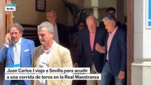 Las imágenes de Juan Carlos I en Sevilla