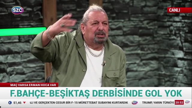Erman Toroğlu, Fenerbahçe Beşiktaş maçının ilk yarısını değerlendirdi