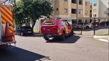 Vítima de queda é socorrida pelo Siate no Bairro Country