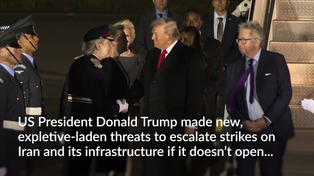 Trump issues fiery new threat against Iran if it doesn’t open Strait of Hormuz