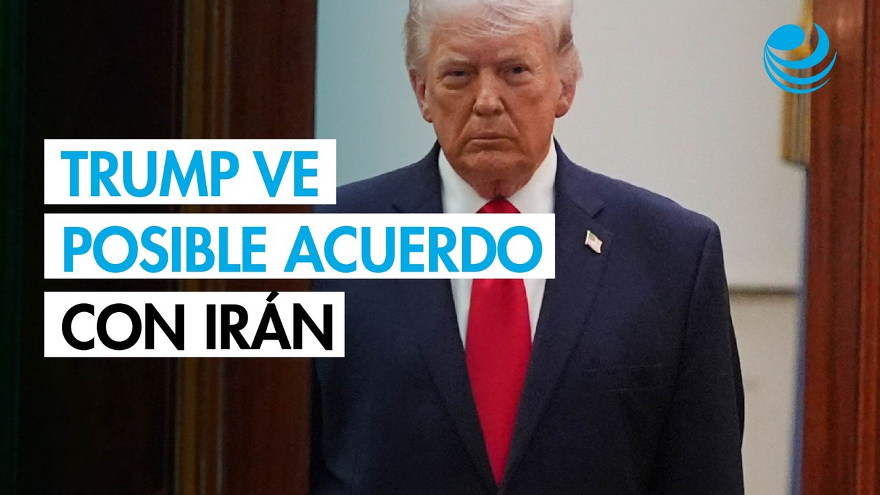 Trump dice a Fox News que hay "buena posibilidad" de alcanzar acuerdo con Irán el lunes