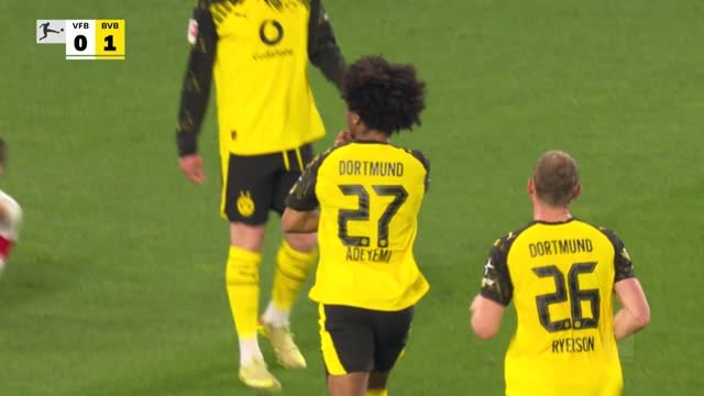 Late Dortmund double stuns Stuttgart