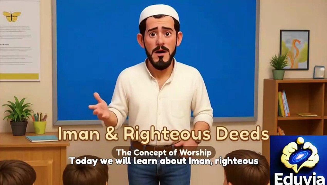 What is Iman? Complete Explanation of Faith & Righteous Deeds in Islam (Easy Lesson)