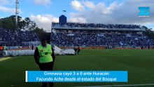Facundo Ache | Silbatina y reprobación general: Gimnasia perdió 3 a 0 ante Huracán
