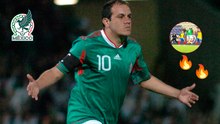 Cuauhtémoc Blanco llena de nostalgia con la "cuautemiña" en amistoso de México y Colombia