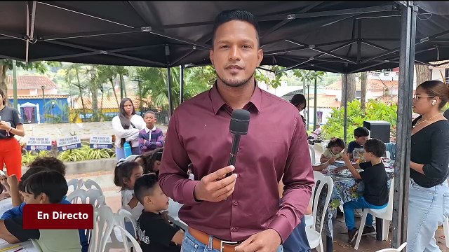 Niños de El Hatillo celebran y comparten con dibujos, alegría y actividades el Domingo de Pascua