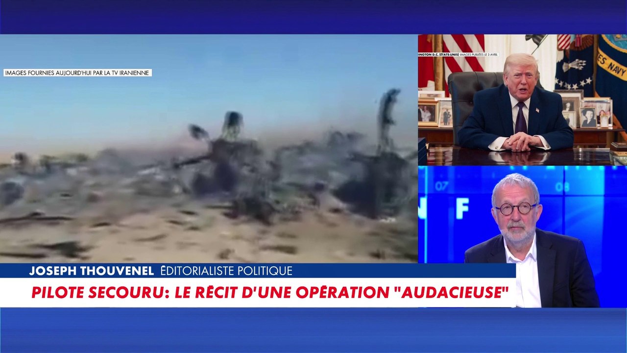 Joseph Thouvenel : «Le sauvetage de l'aviateur américain est une victoire humaine»