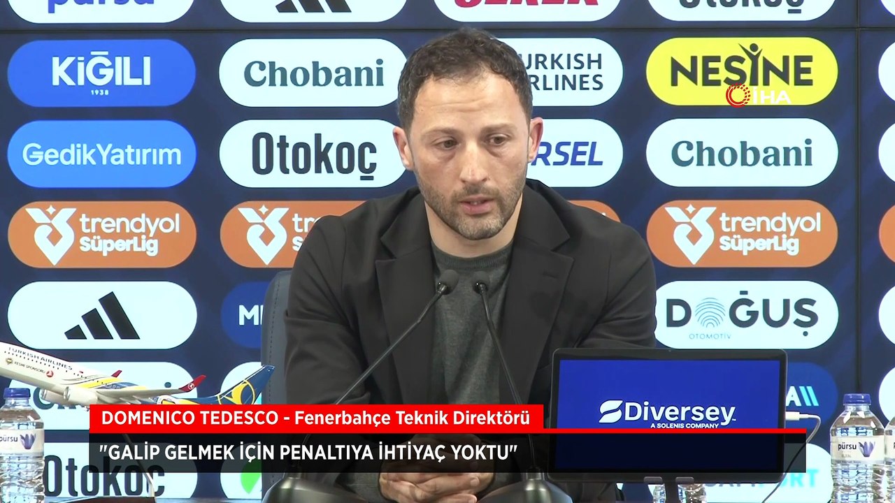 Domenico Tedesco: Galip gelmek için penaltıya ihtiyaç yoktu