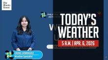 Today's Weather, 5 A.M. | Apr. 6, 2026