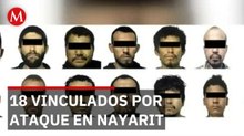 Vinculan a 18 hombres por ataque a fuerzas federales en Nayarit
