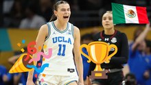 La mexicana, Gabriela Jaquez, hermana de Jaime Jaquez, se corona en la NCAA con la UCLA
