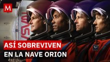 Fallas a bordo de la nave Orion: El gran reto de los astronautas