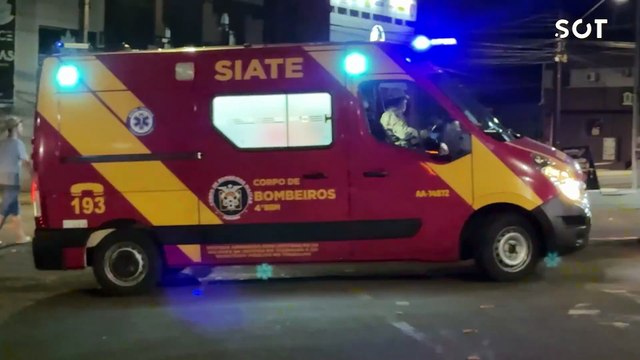 Colisão entre carro e moto deixa adolescente ferido no bairro São Cristóvão em Cascavel