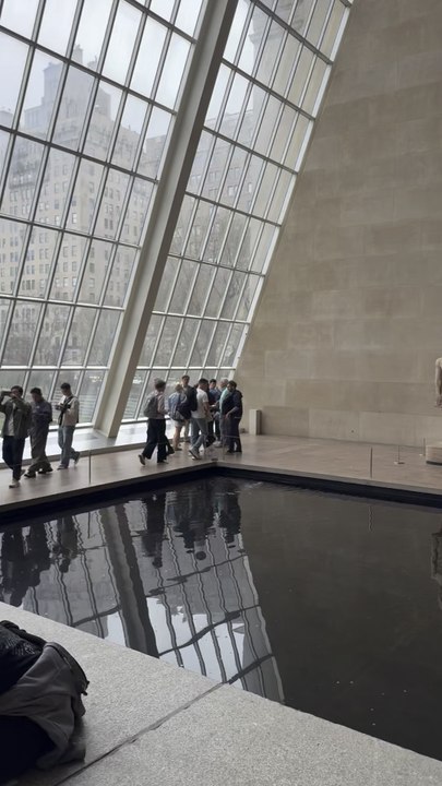 Nelson Wang visited the Metropolitan Museum of Art. The video was shot by Gonzalez on April 5, 2026.